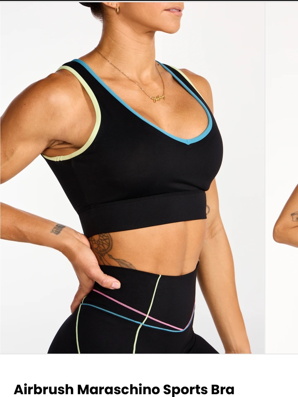 BuffBunny Black Sports Bra